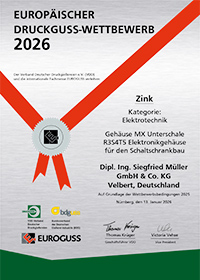 Zinc Diecasting Competition 2026 by Initiative Zink